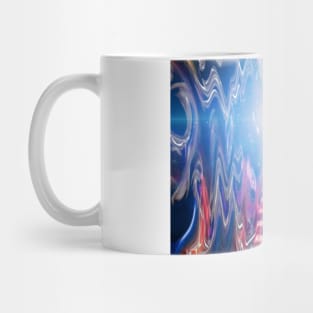 Stairs in fantasy space Mug